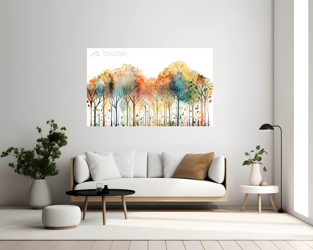 Aquarelle Arboreal Dreamscape