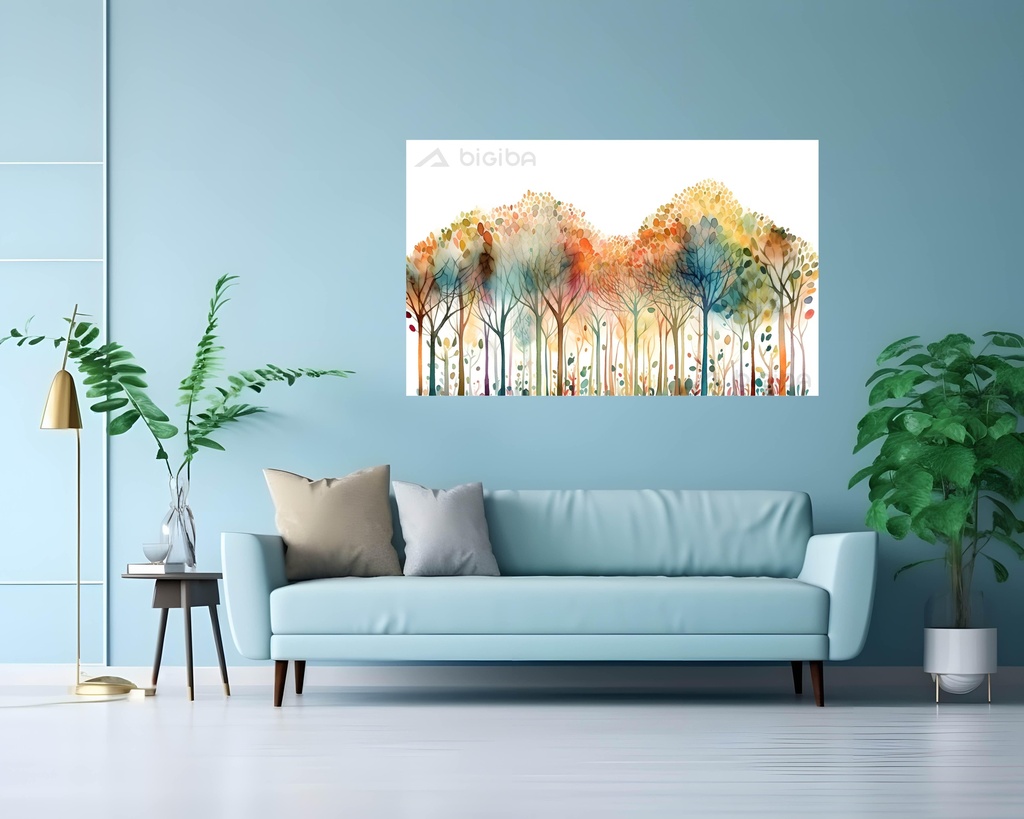 Aquarelle Arboreal Dreamscape