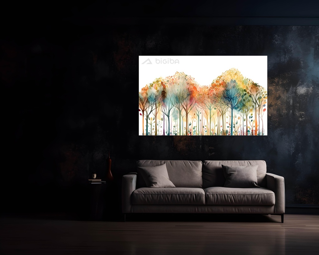 Aquarelle Arboreal Dreamscape
