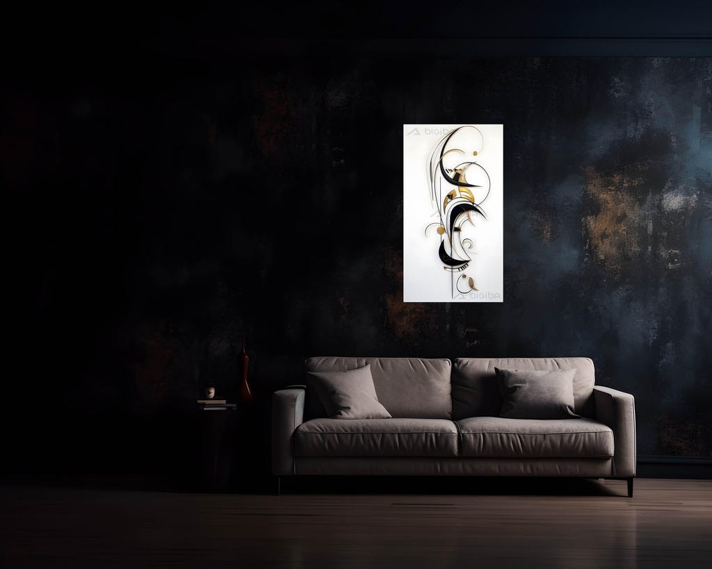 Elegant Serenity Swirls