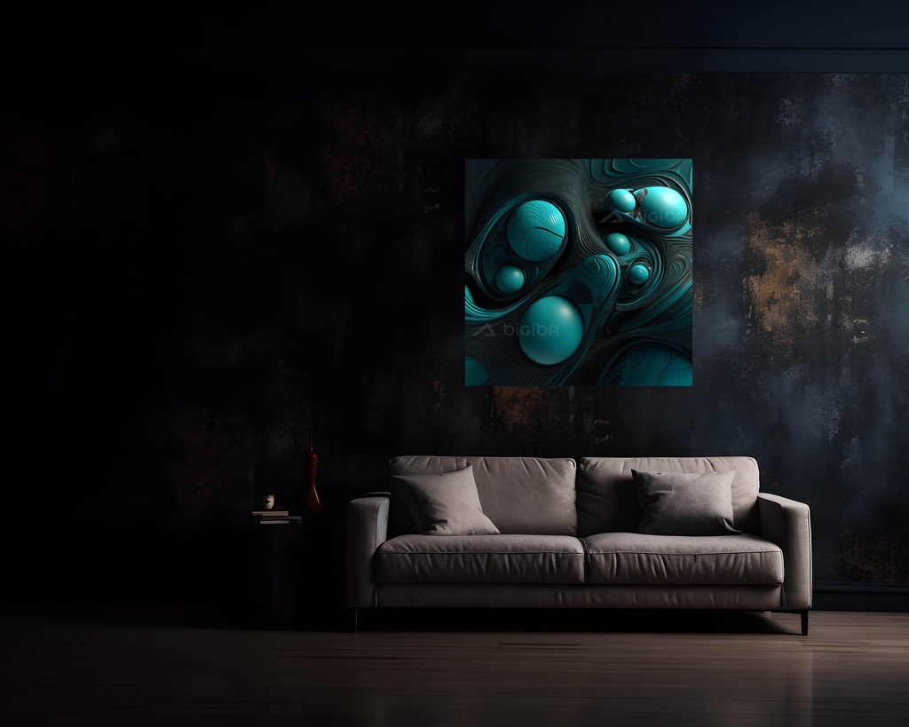 Turquoise Swirls