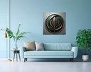 Golden Swirl Elegance