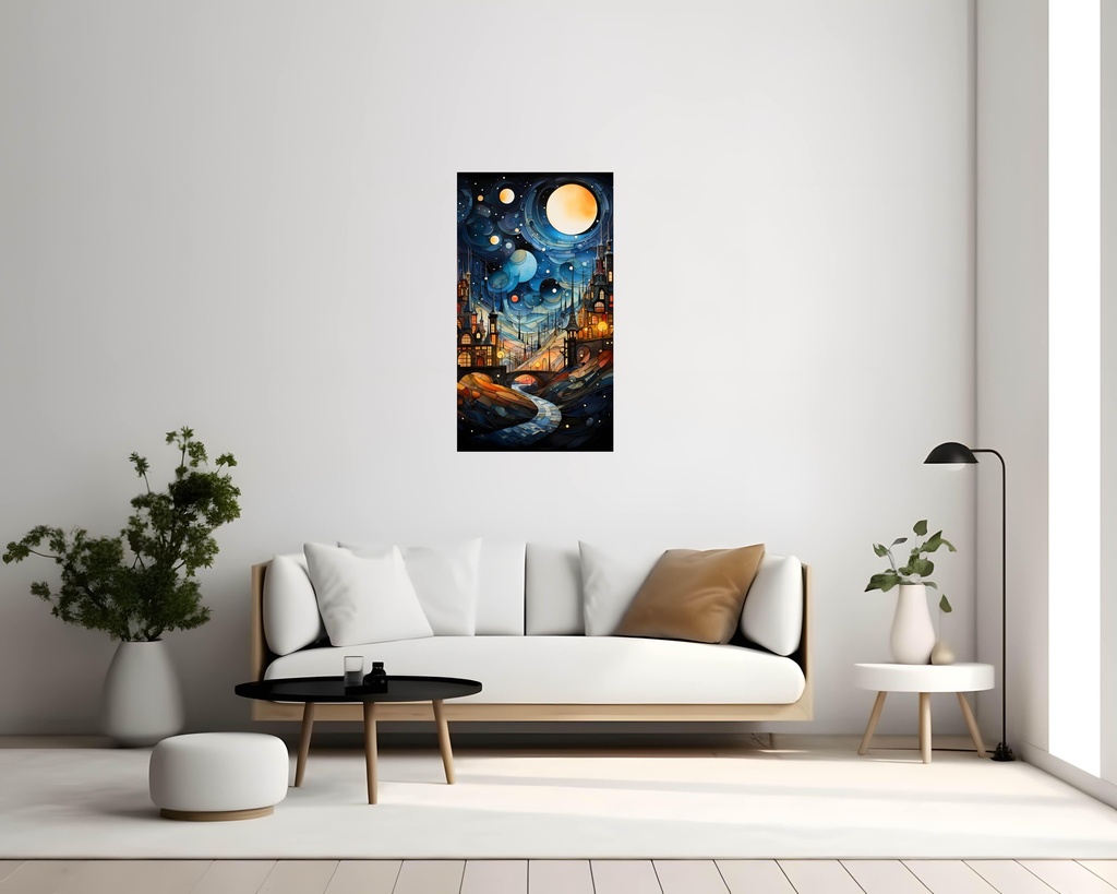 Cosmic Melody Over Twilight Town