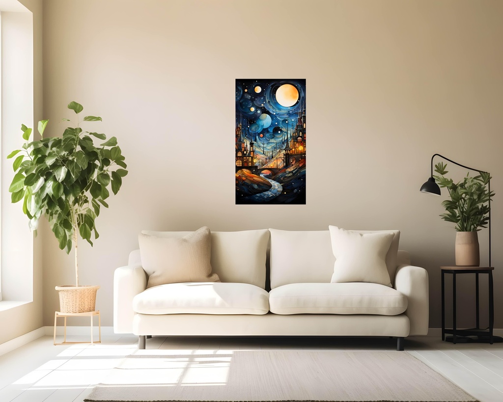 Cosmic Melody Over Twilight Town
