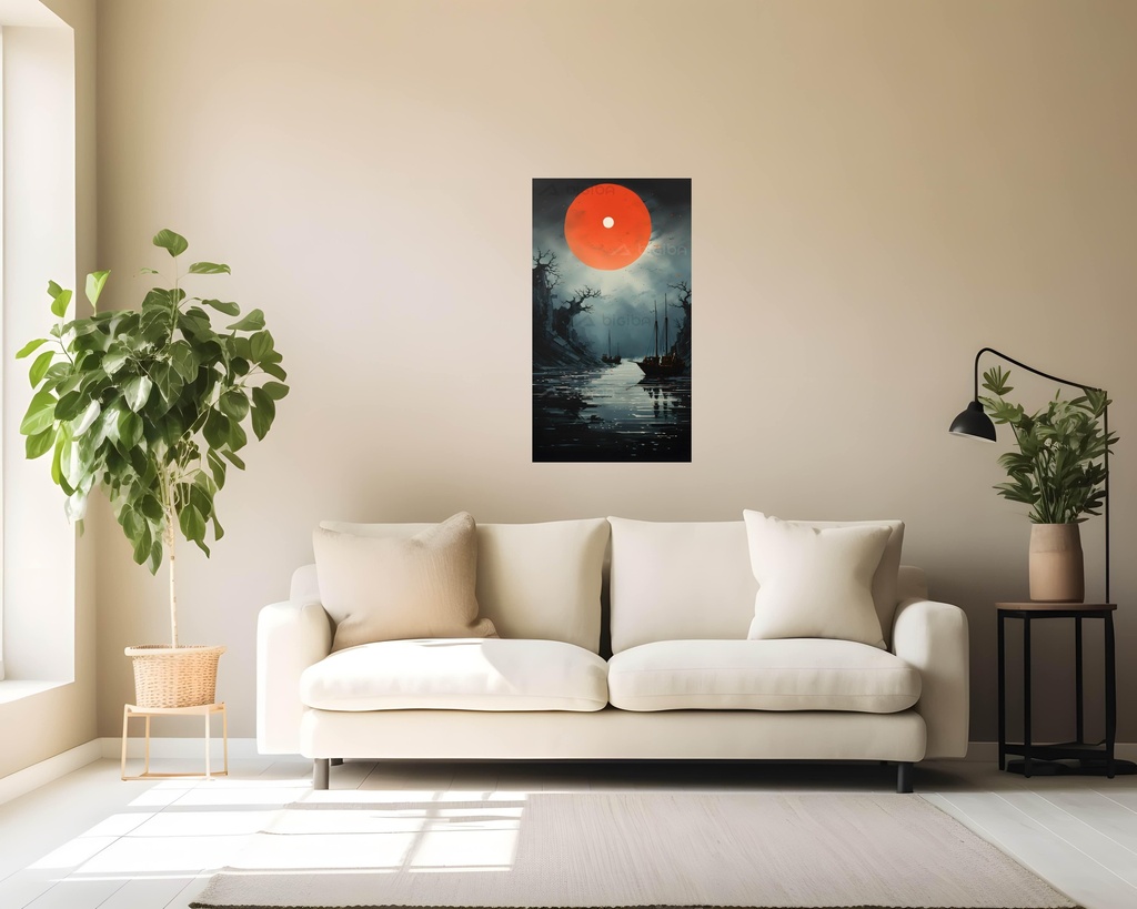 Crimson Eclipse Harbor