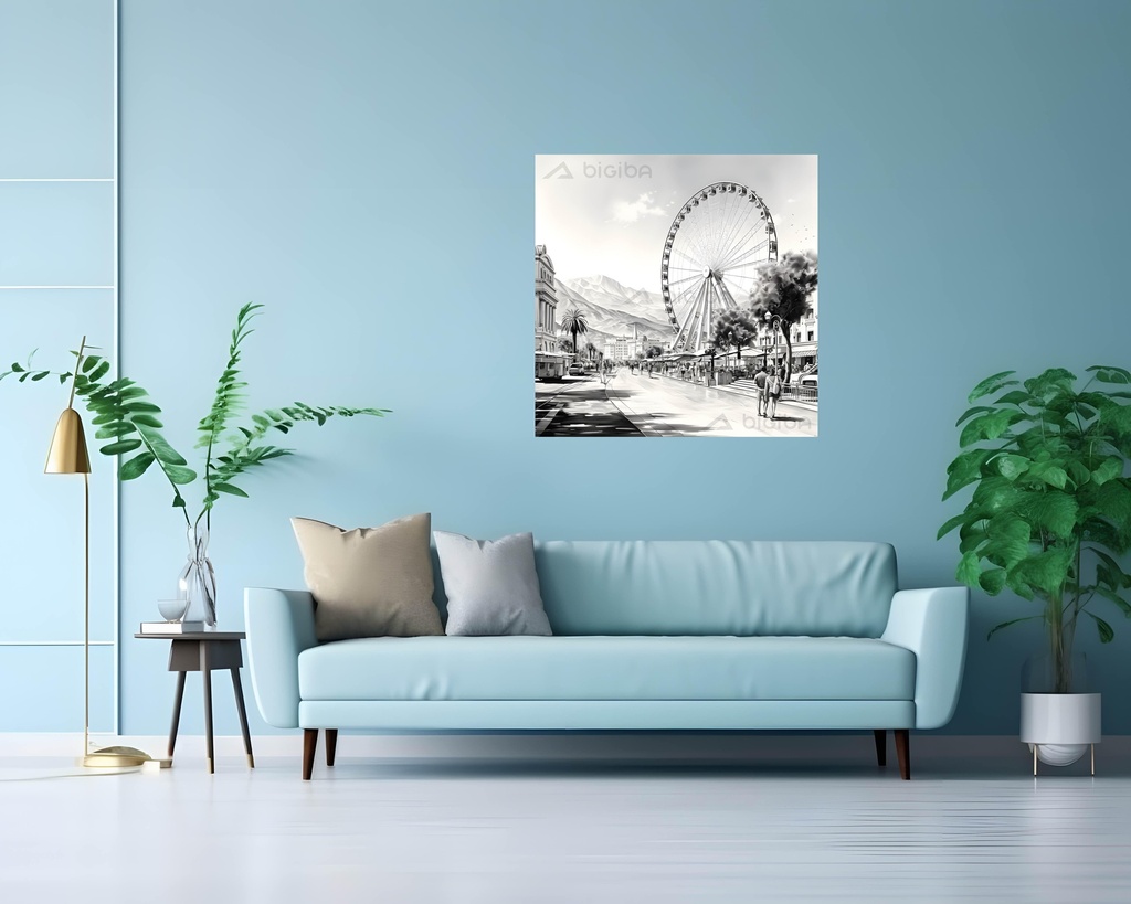 Monochrome Wheel of Dreams