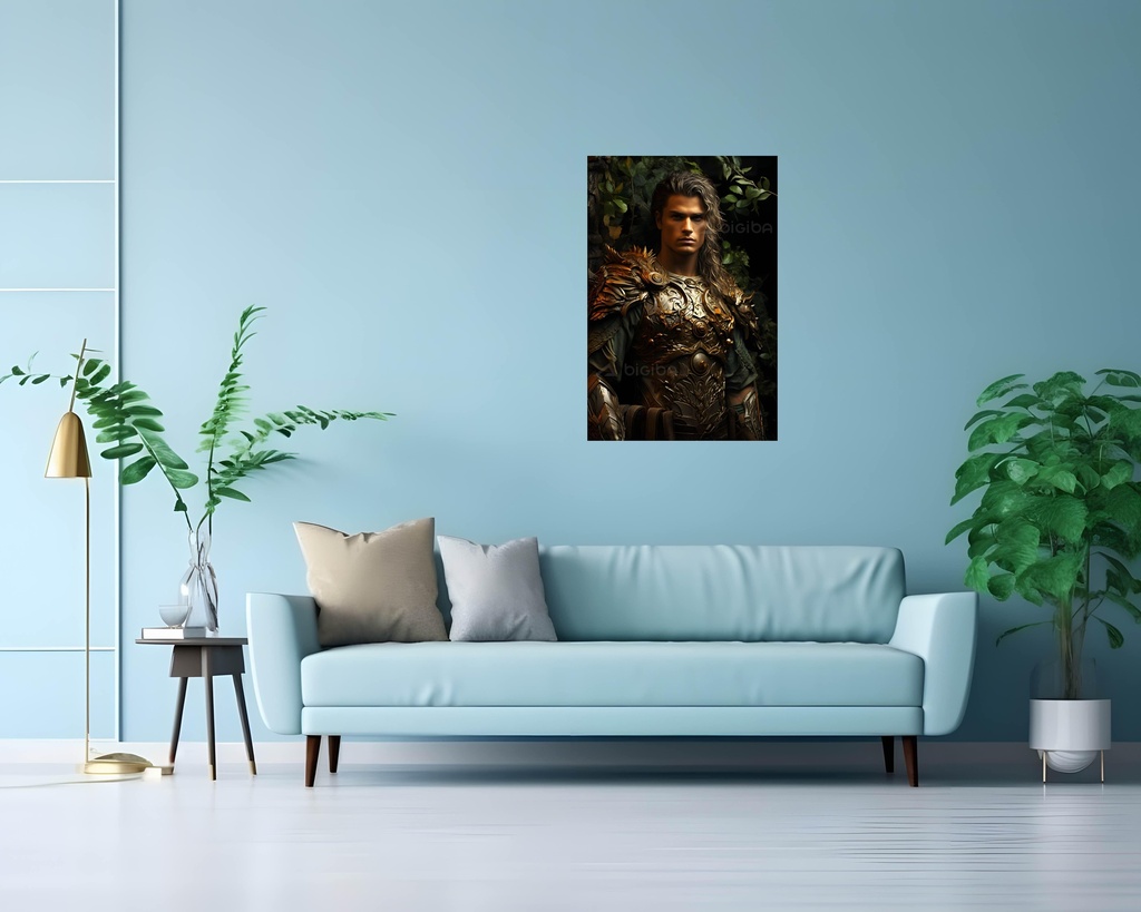 Regal Guardian of the Enchanted Forest
