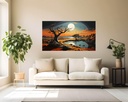 Desert Oasis Twilight