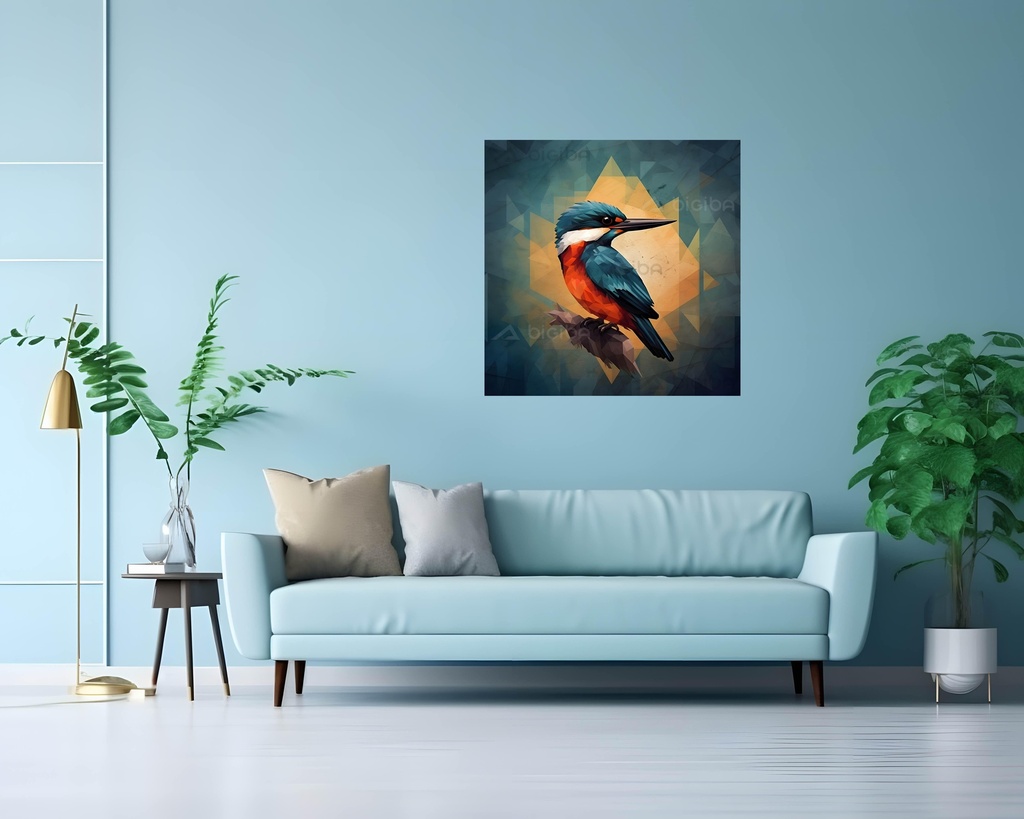 Geometric Avian Grace