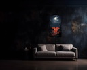 Crimson Moonlit Voyage