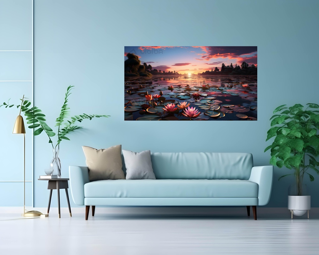 Serene Lotus Dreamscape