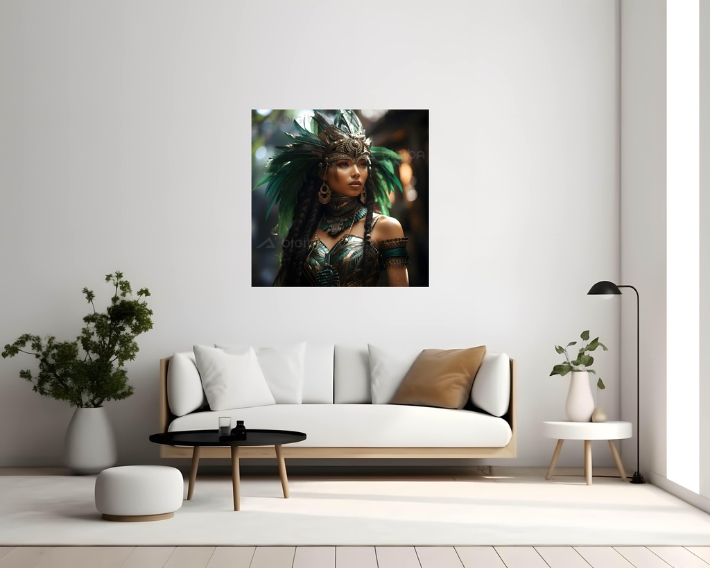 Mystic Guardian of the Emerald Forest