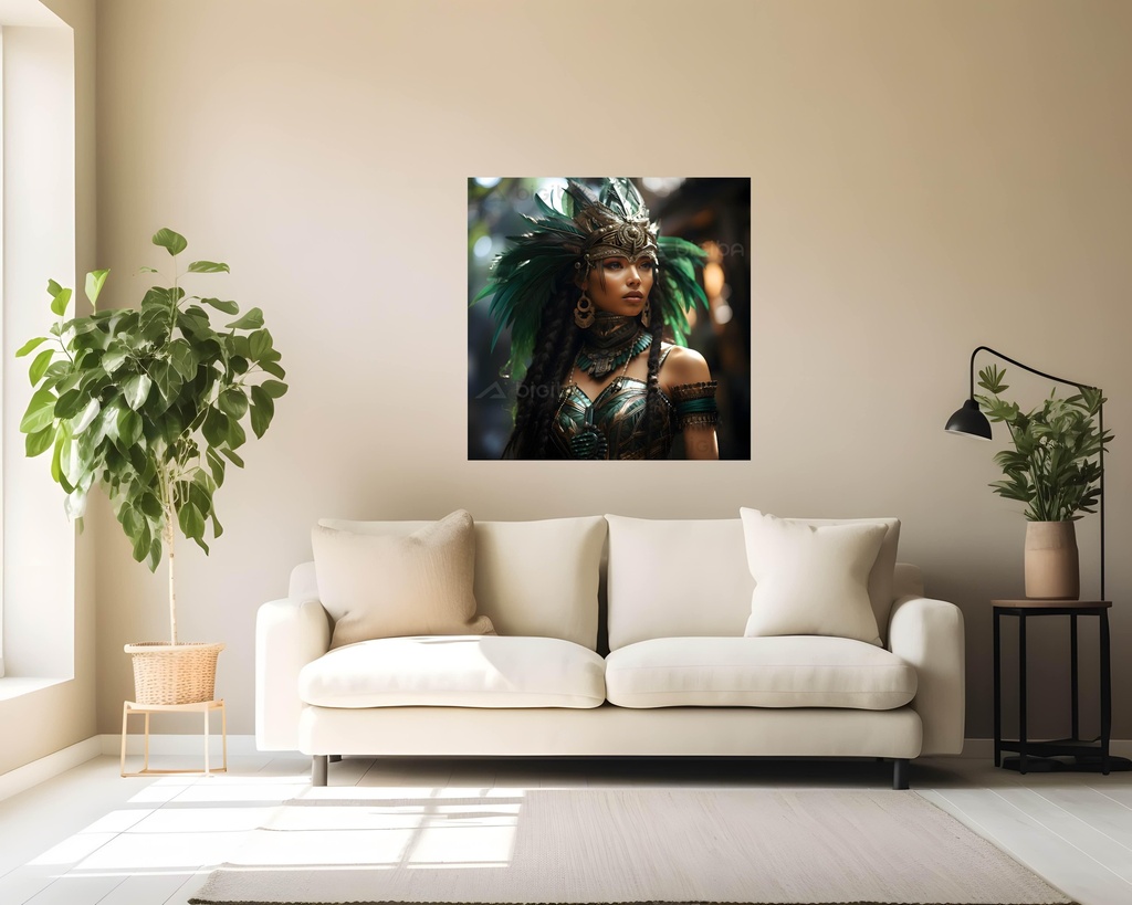 Mystic Guardian of the Emerald Forest