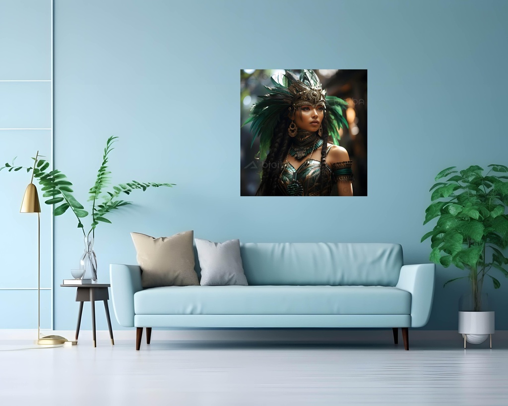 Mystic Guardian of the Emerald Forest
