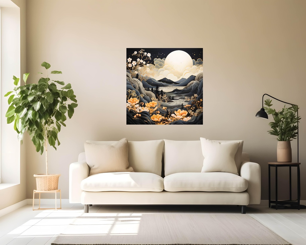 Midnight Blossom Serenity