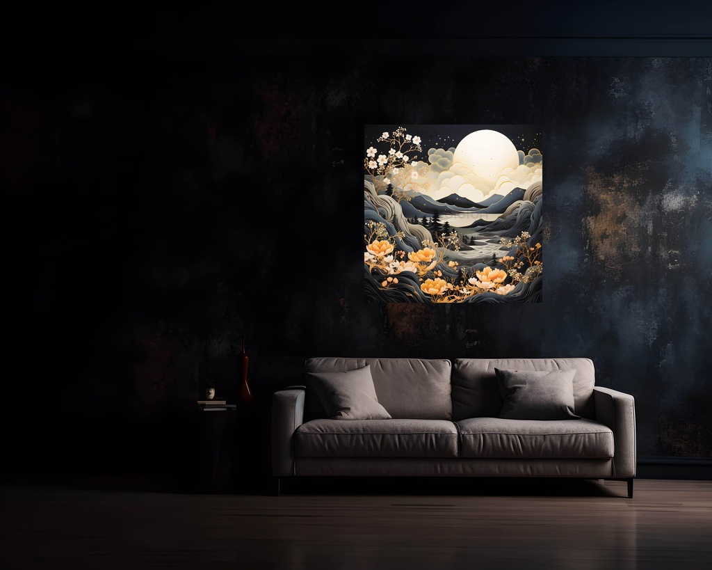 Midnight Blossom Serenity