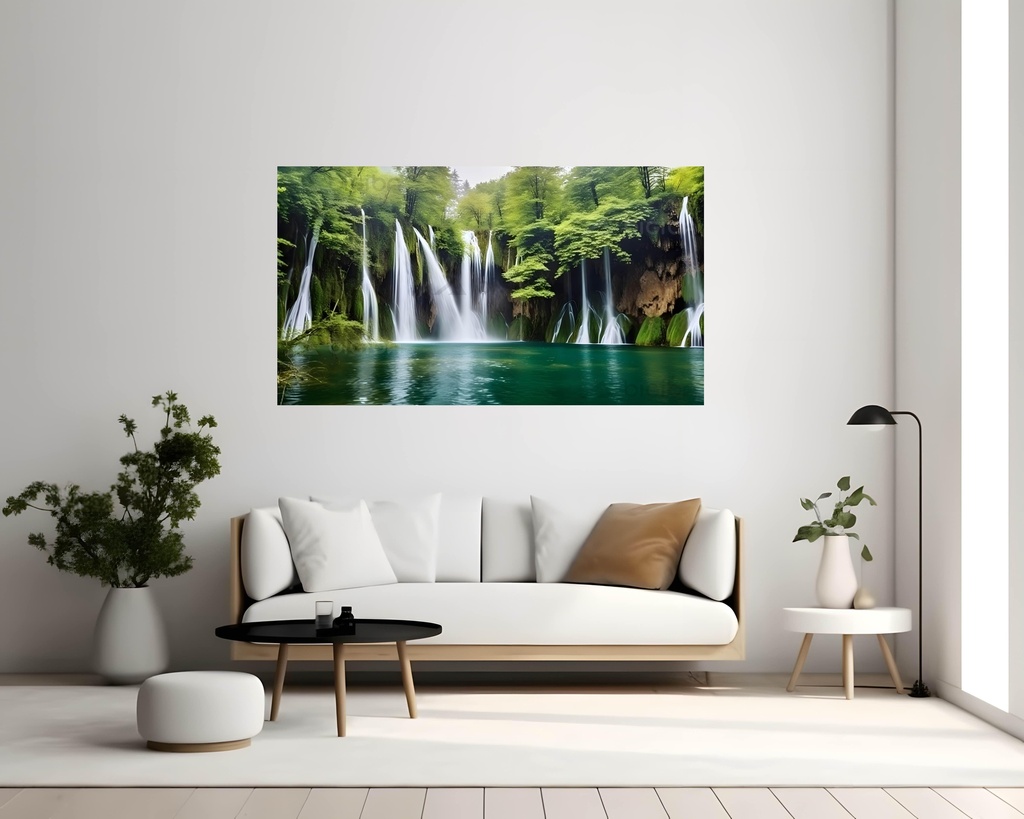 Serene Cascade Symphony