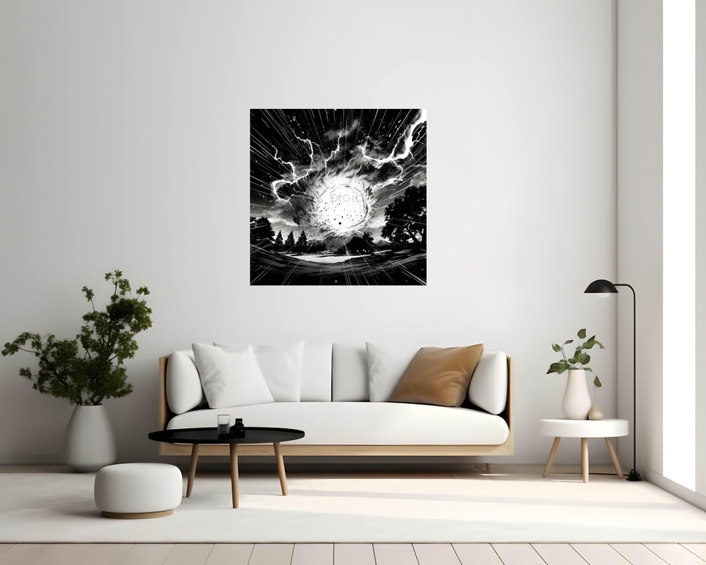 Cosmic Vortex Amidst the Pines