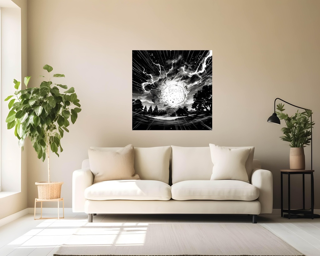 Cosmic Vortex Amidst the Pines