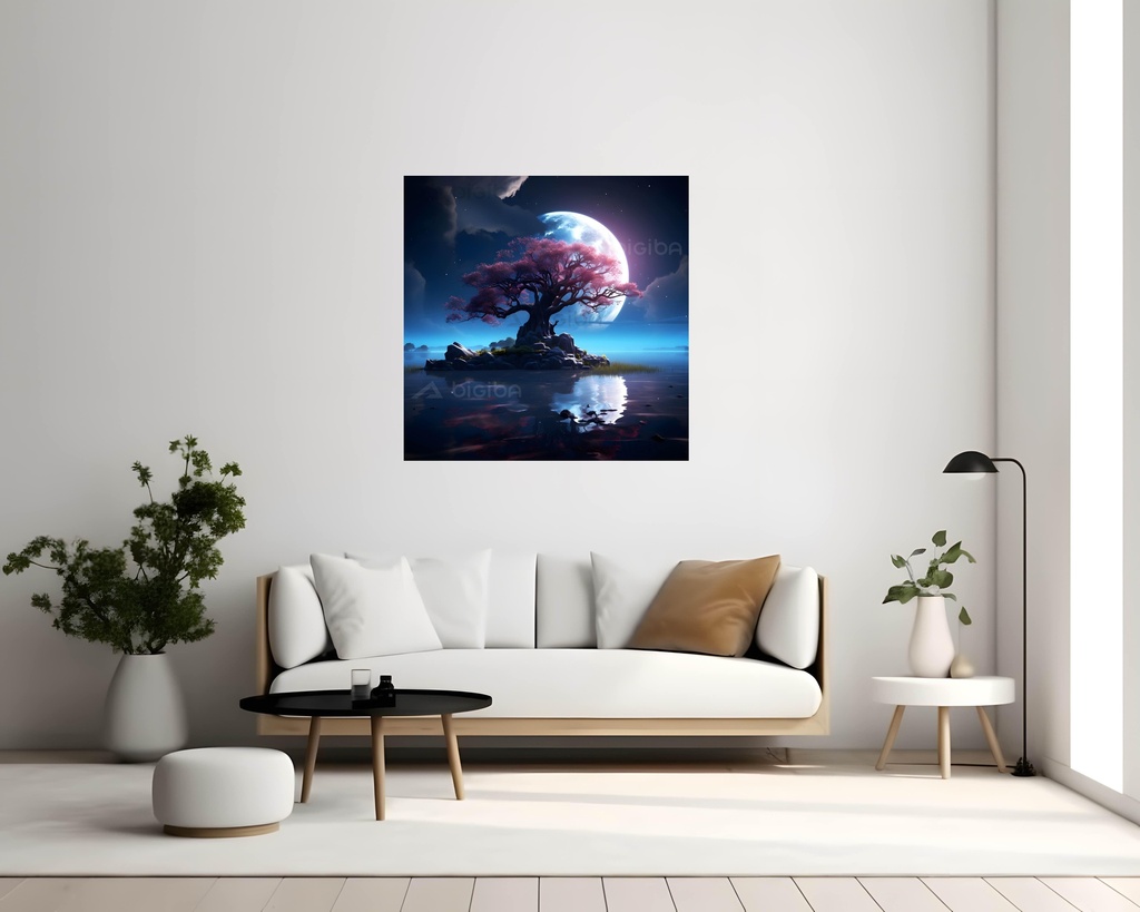 Lunar Blossom Solitude