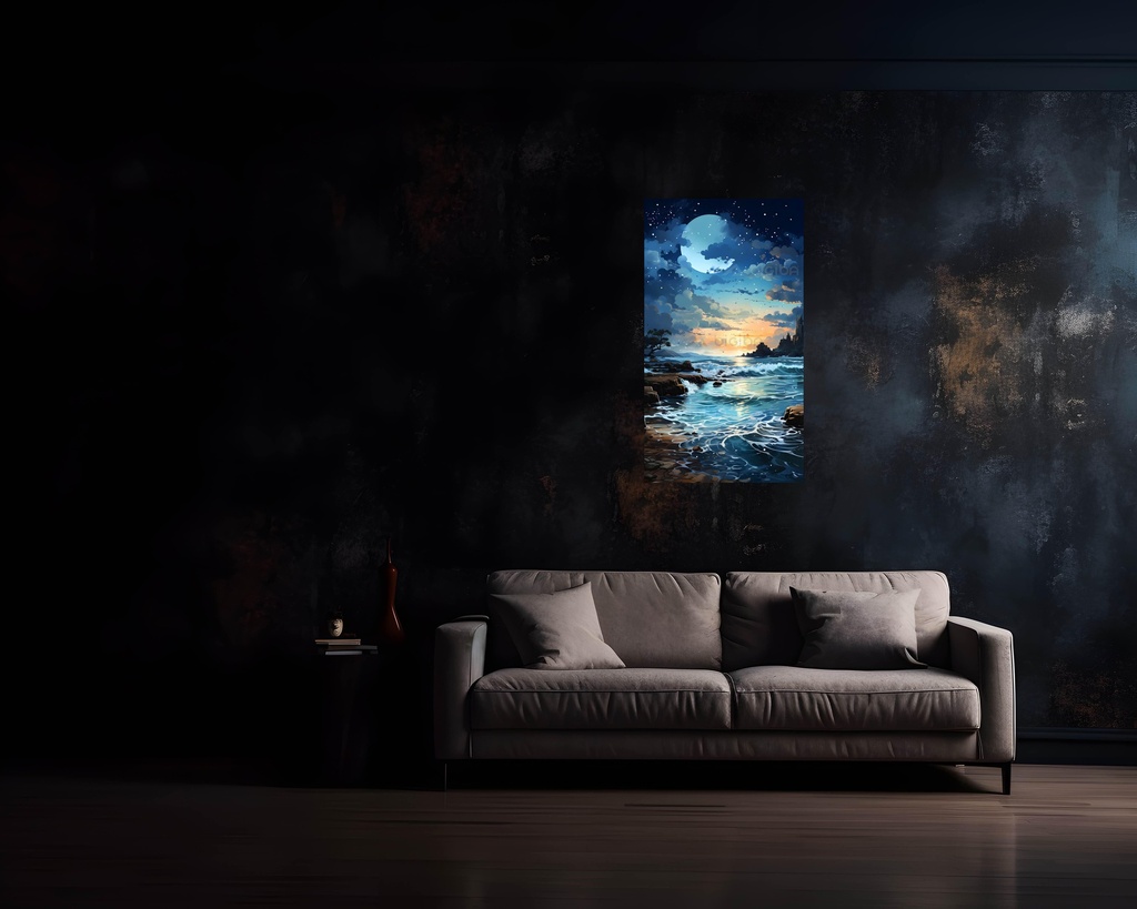 Starry Seascape Serenade