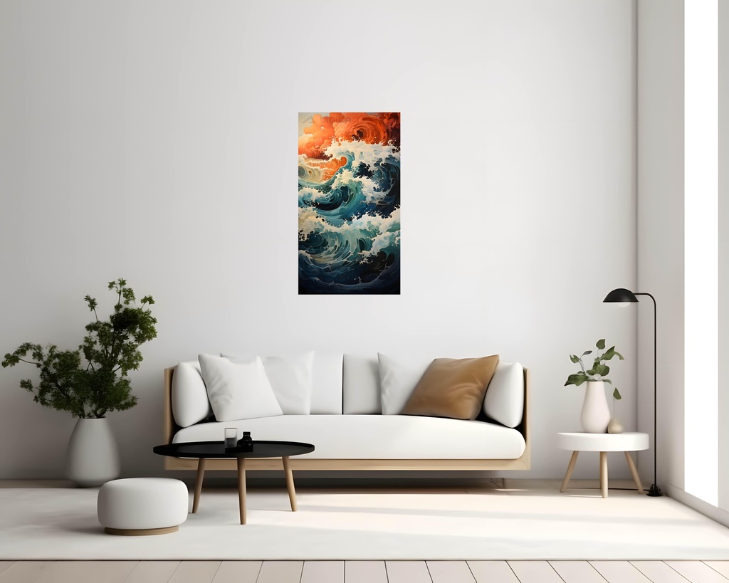 Surreal Ocean's Embrace