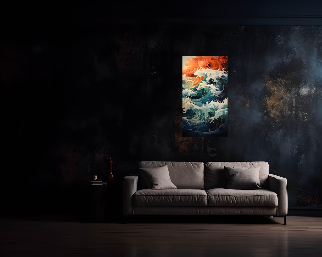 Surreal Ocean's Embrace