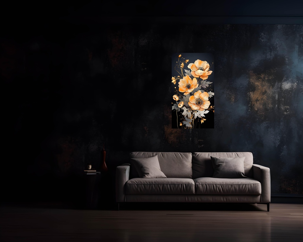 Amber Blossom Elegance