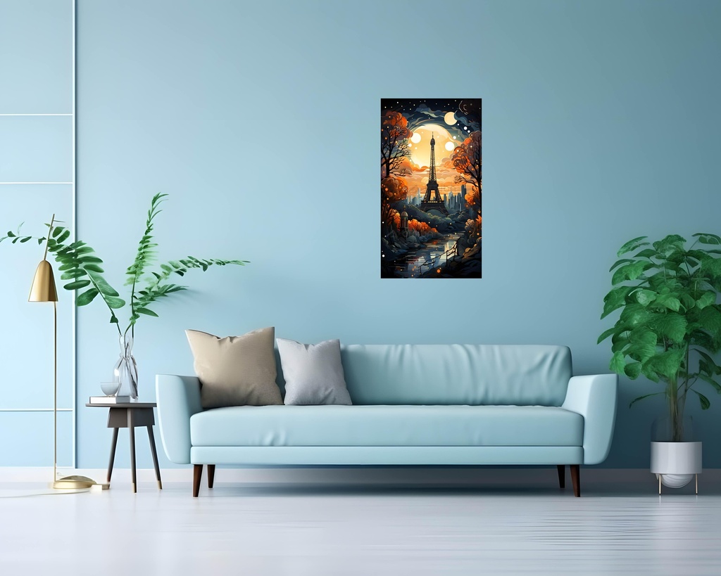 Moonlit Parisian Dream