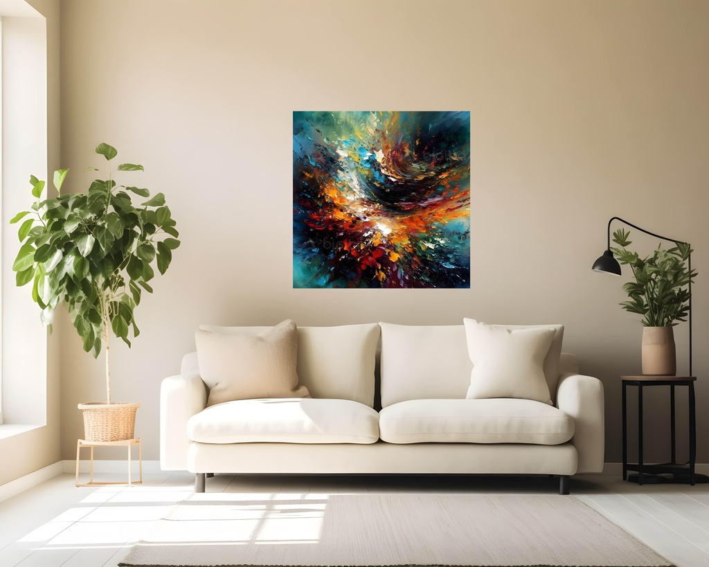 Cosmic Dance of Colors