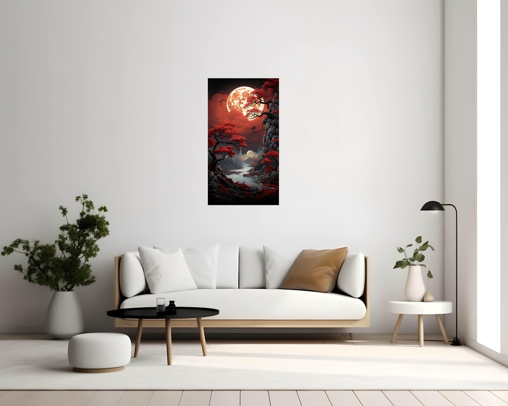 Crimson Eclipse Dreamscape