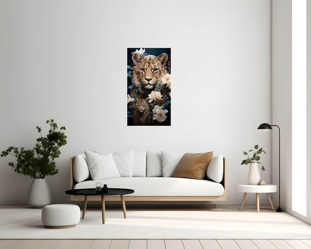 Majestic Feline Harmony