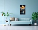 Lunar Serenade Over Mystic River