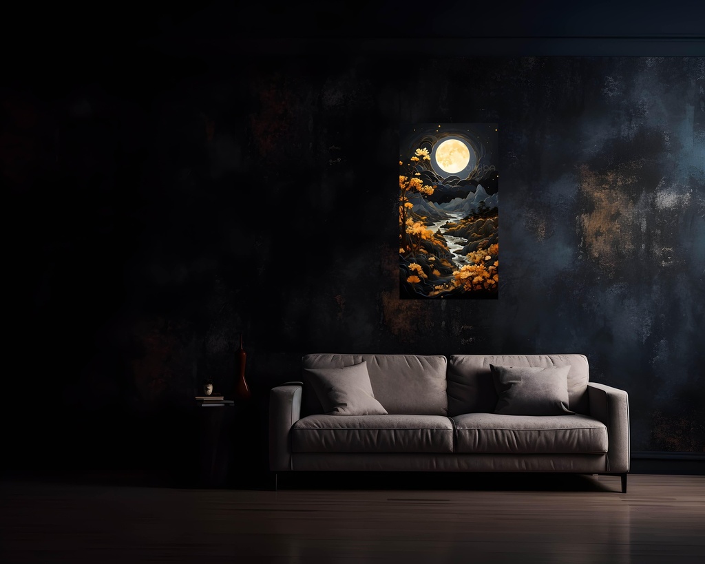 Moonlit Blossom Valley