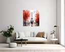 Parisian Romance in Crimson