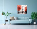 Parisian Romance in Crimson