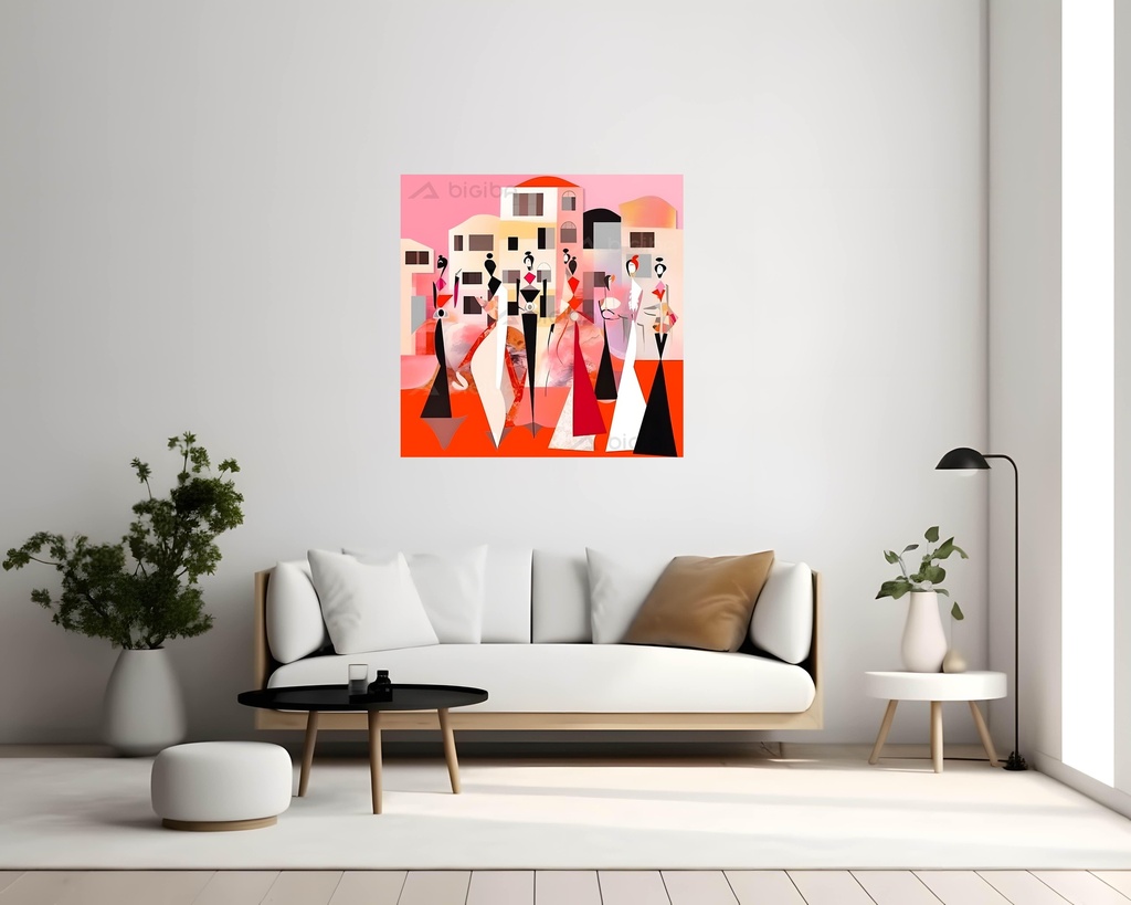 Whimsical Cityscape Serenade