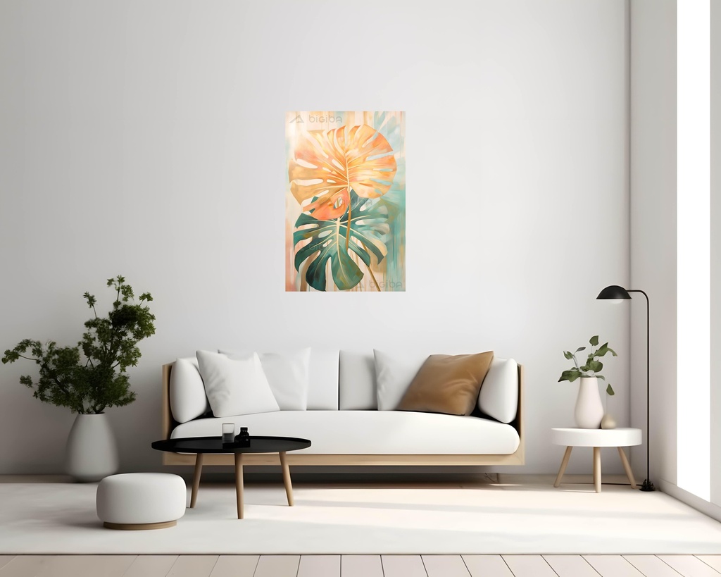 Sunlit Monstera