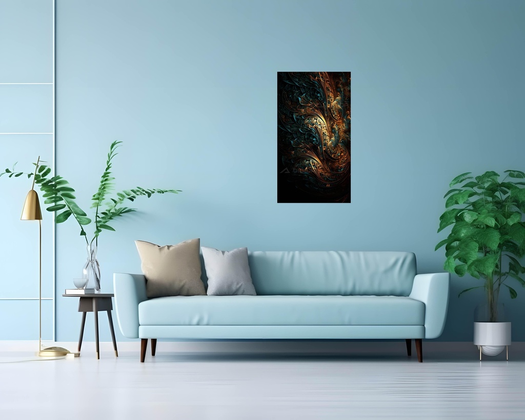 Ethereal Swirls of Time