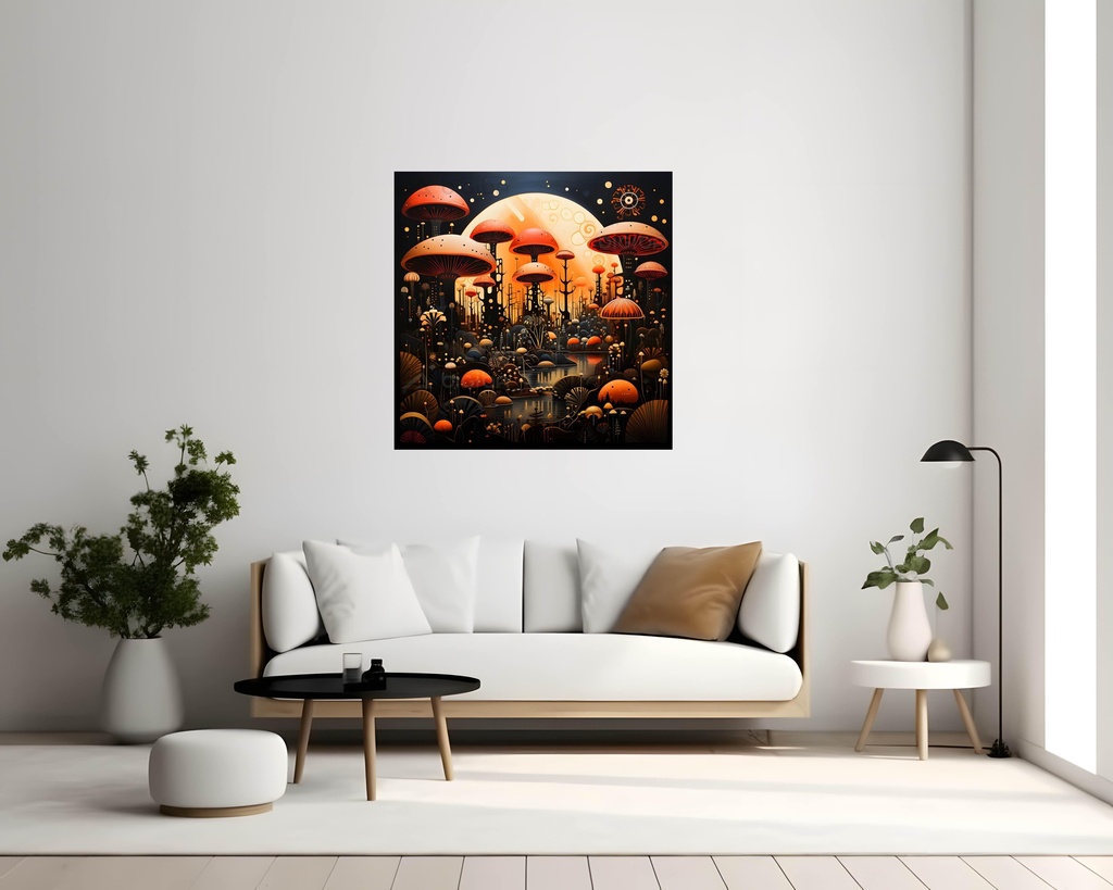 Mystic Mycelium Sunrise