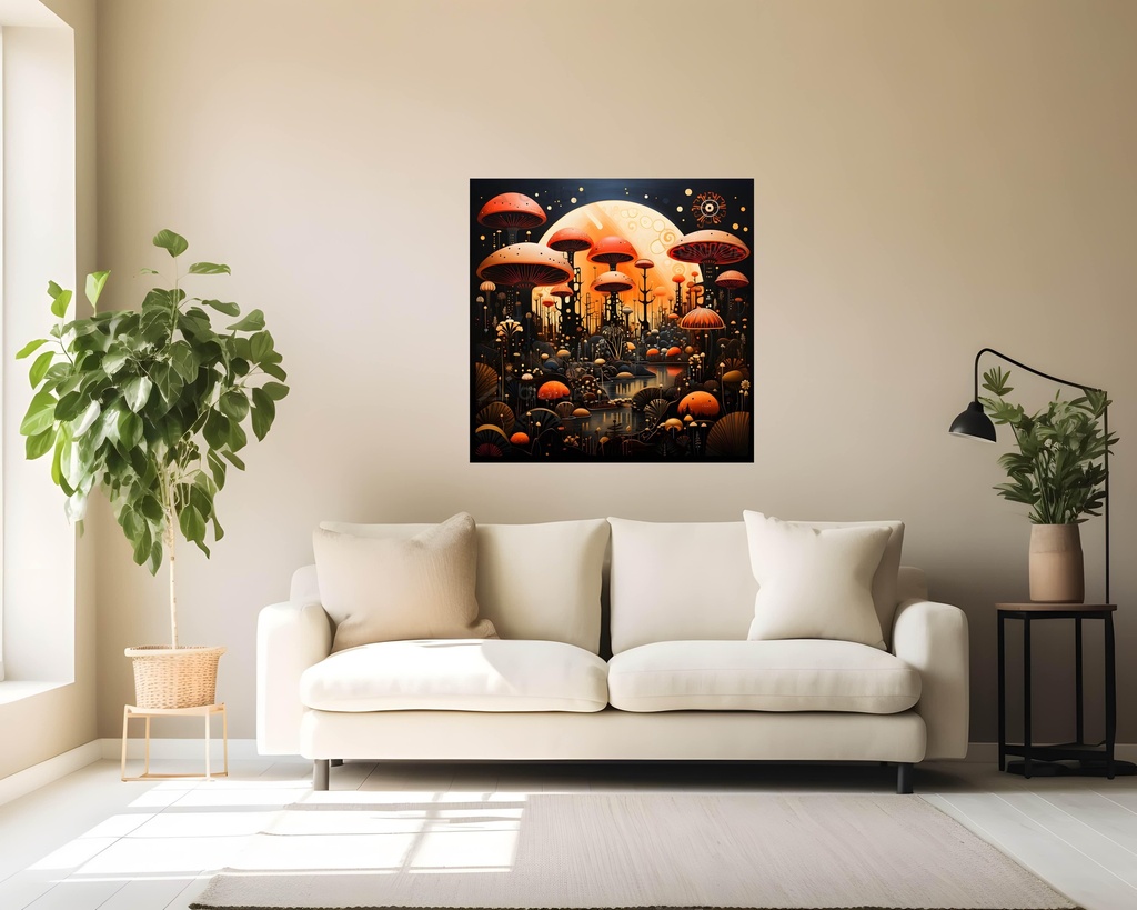 Mystic Mycelium Sunrise
