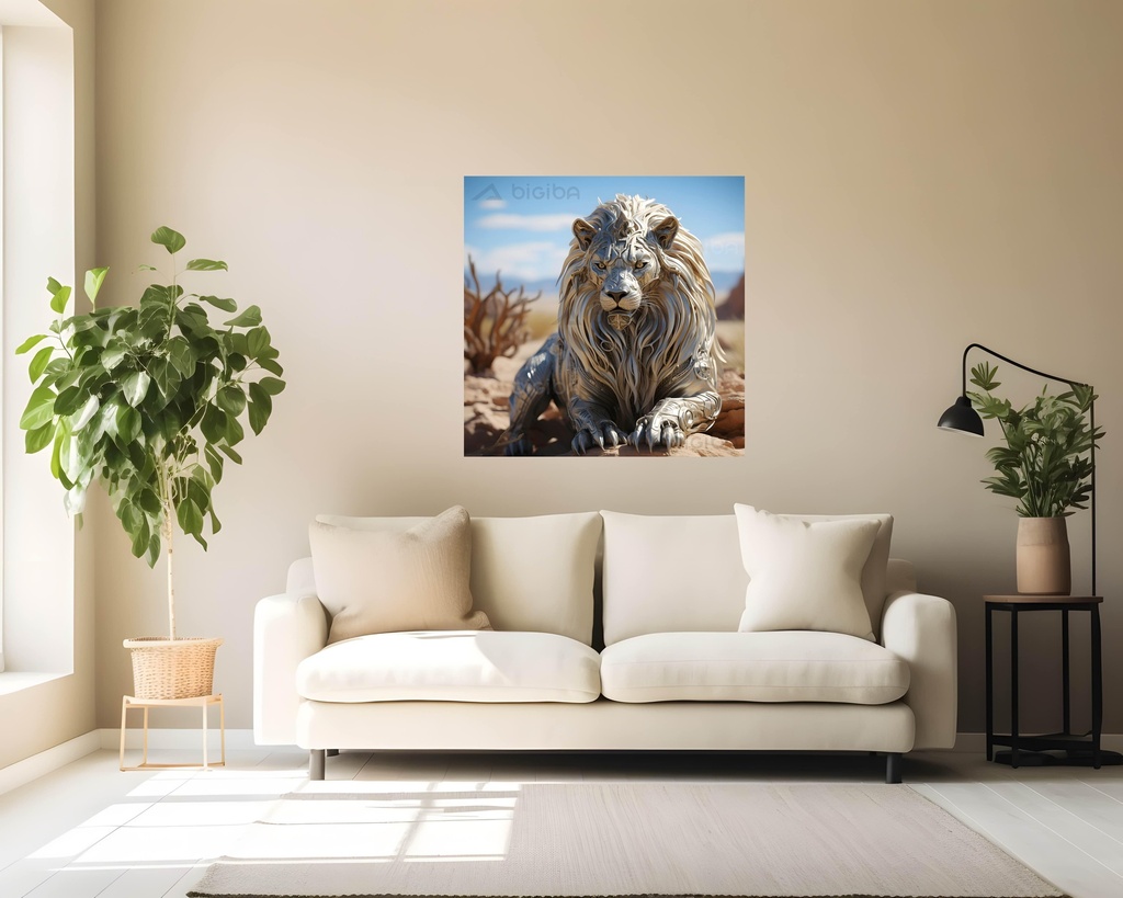 Majestic Mecha Lion