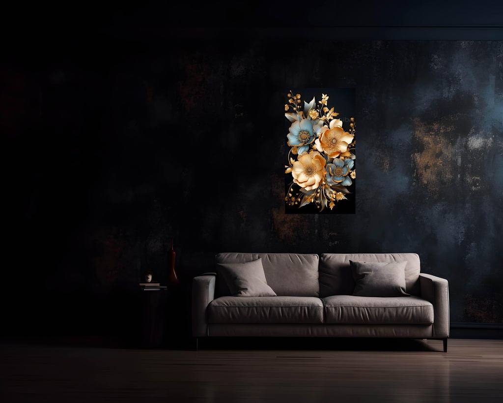 Golden Bloom Elegance