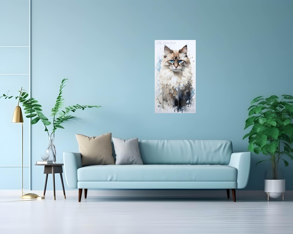 Celestial Feline Elegance