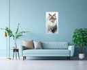 Celestial Feline Elegance