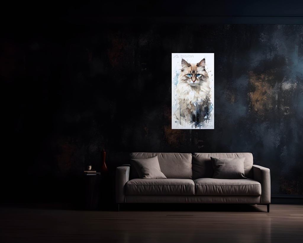 Celestial Feline Elegance