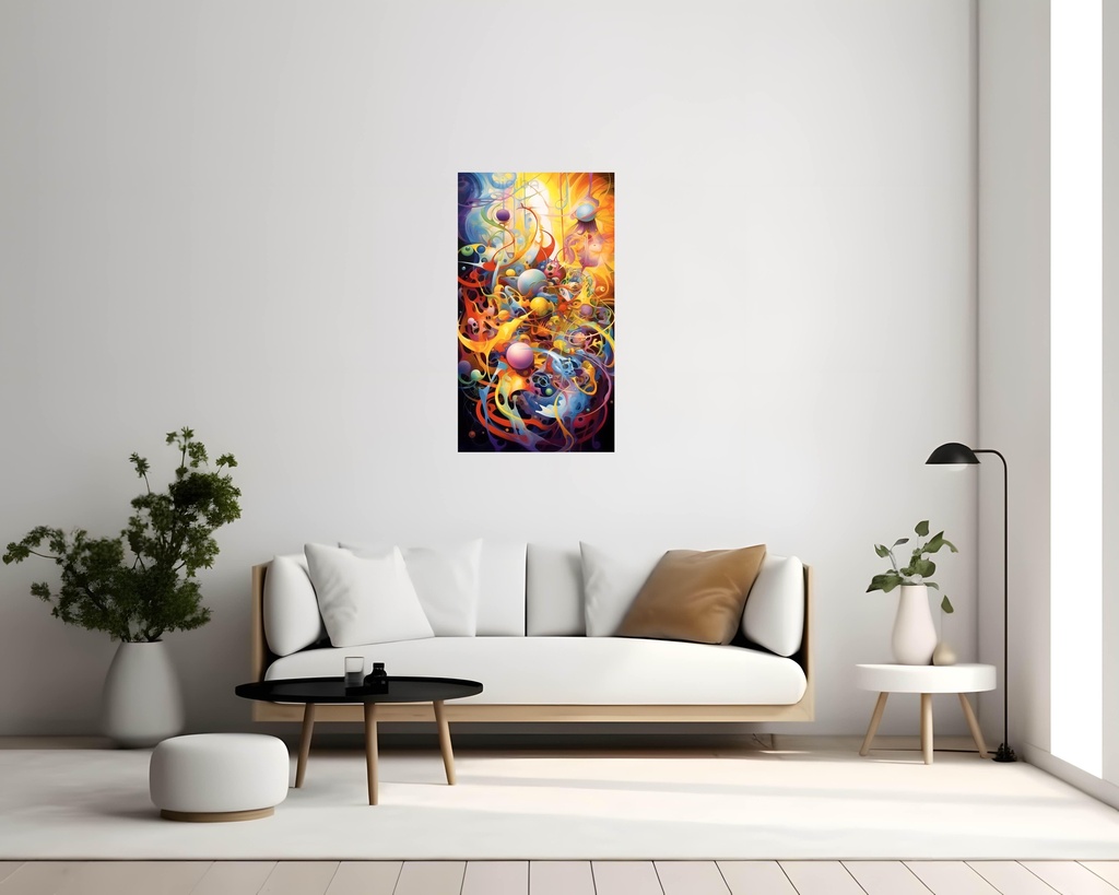 Cosmic Dance of Hues