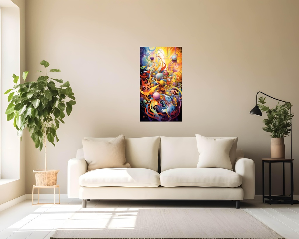 Cosmic Dance of Hues