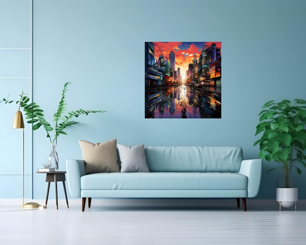 Sunset Metropolis