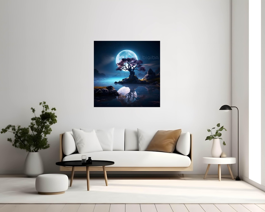 Lunar Blossom Solitude